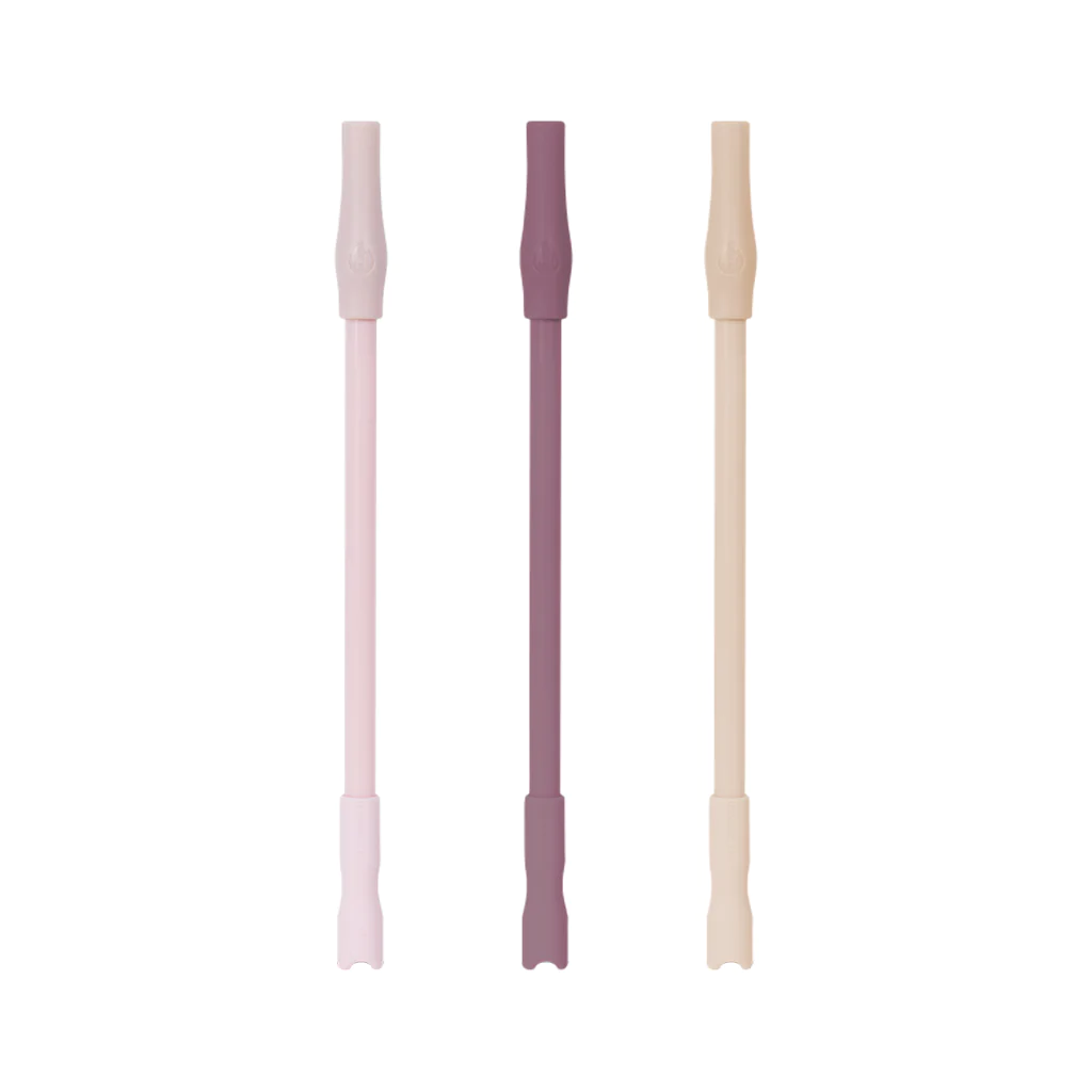 HydroJug Straw 3-Pack (Pink Neutrals)