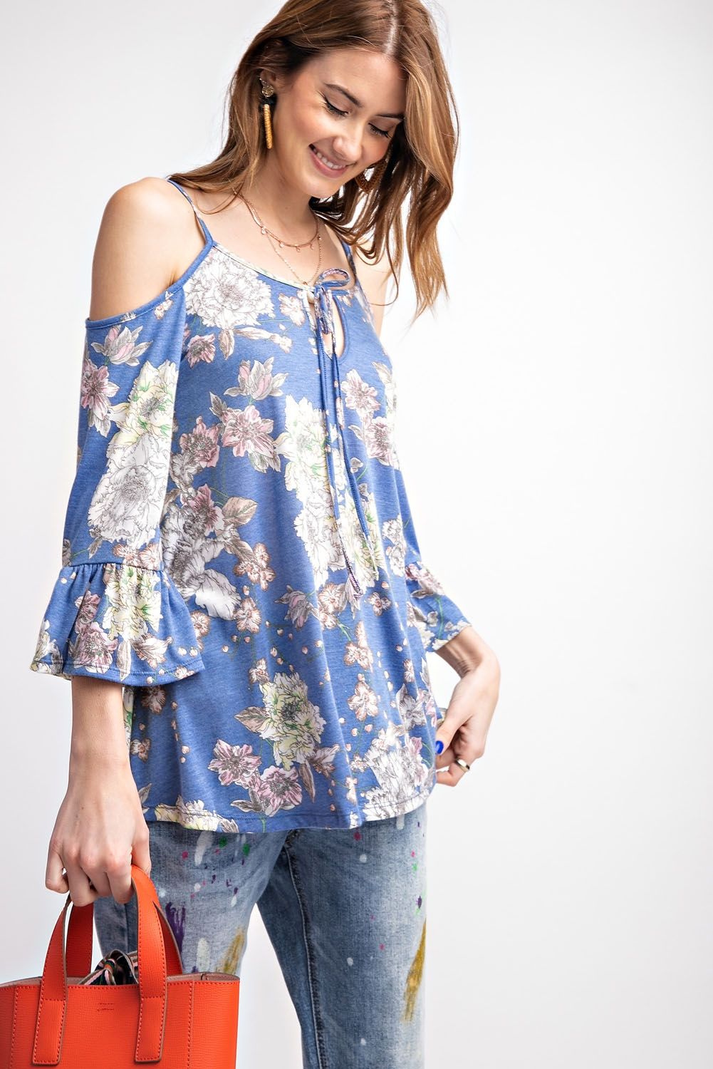 Printed Babydoll Tunic