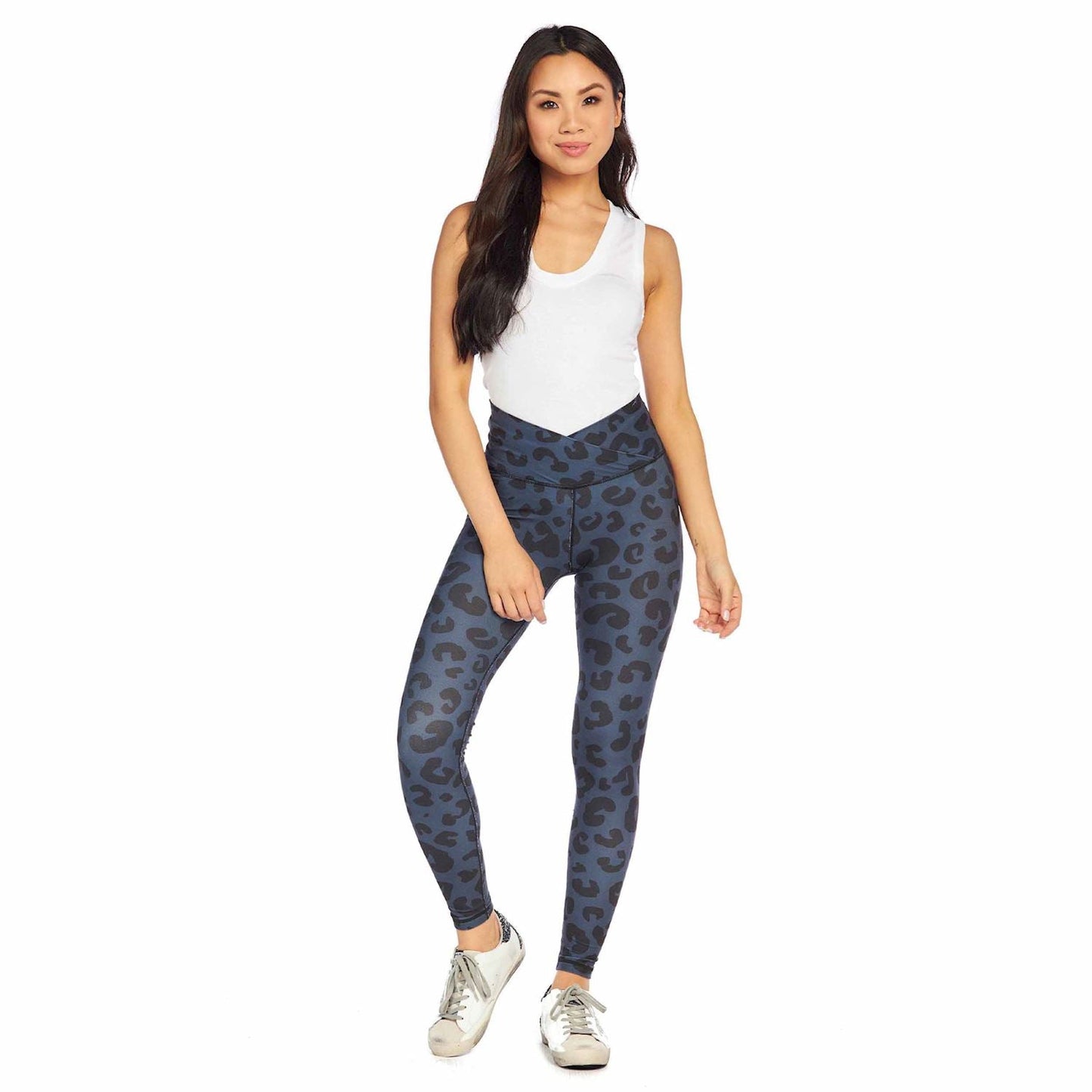 Navy Braxton Leggings