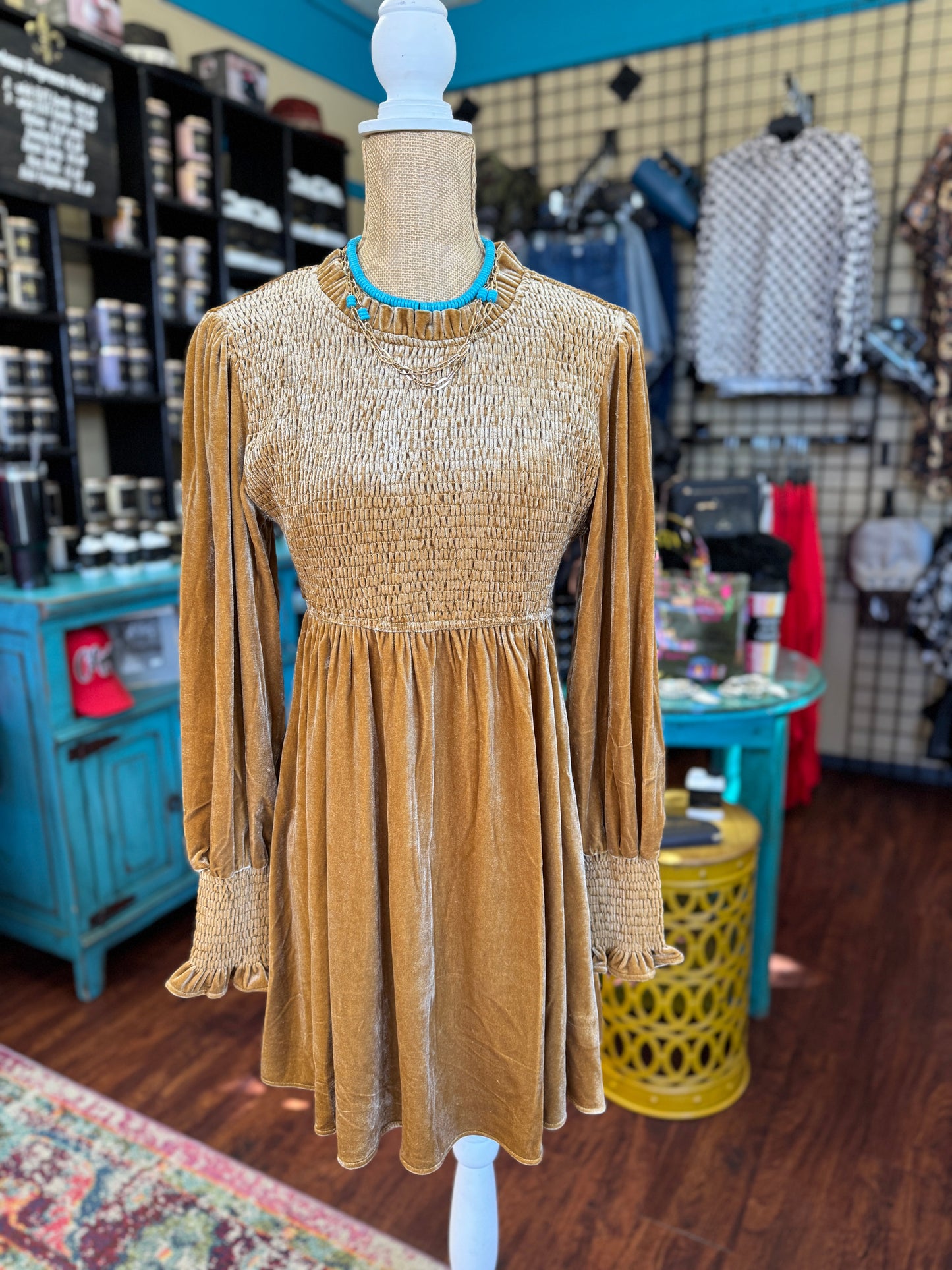 Velvet Hippie Dress