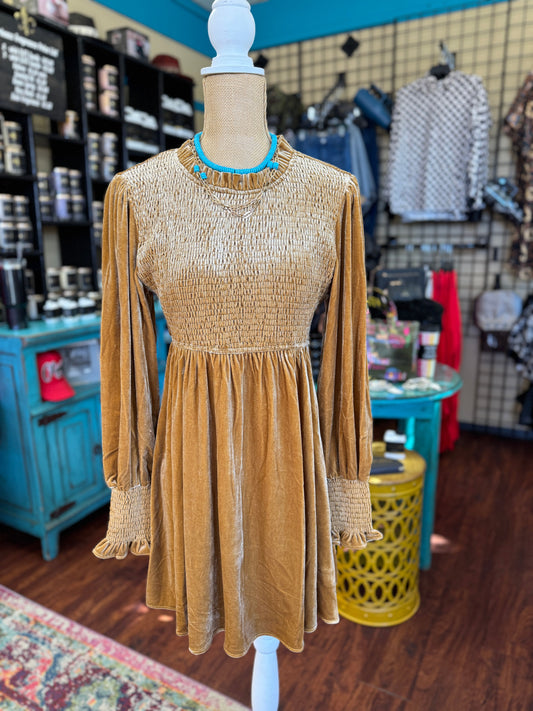 Velvet Hippie Dress