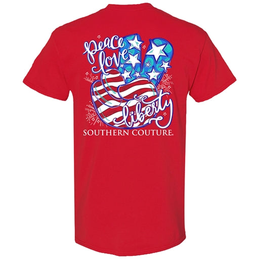 Peace Love & Liberty Tee