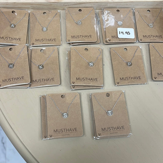 MustHave initial Necklaces