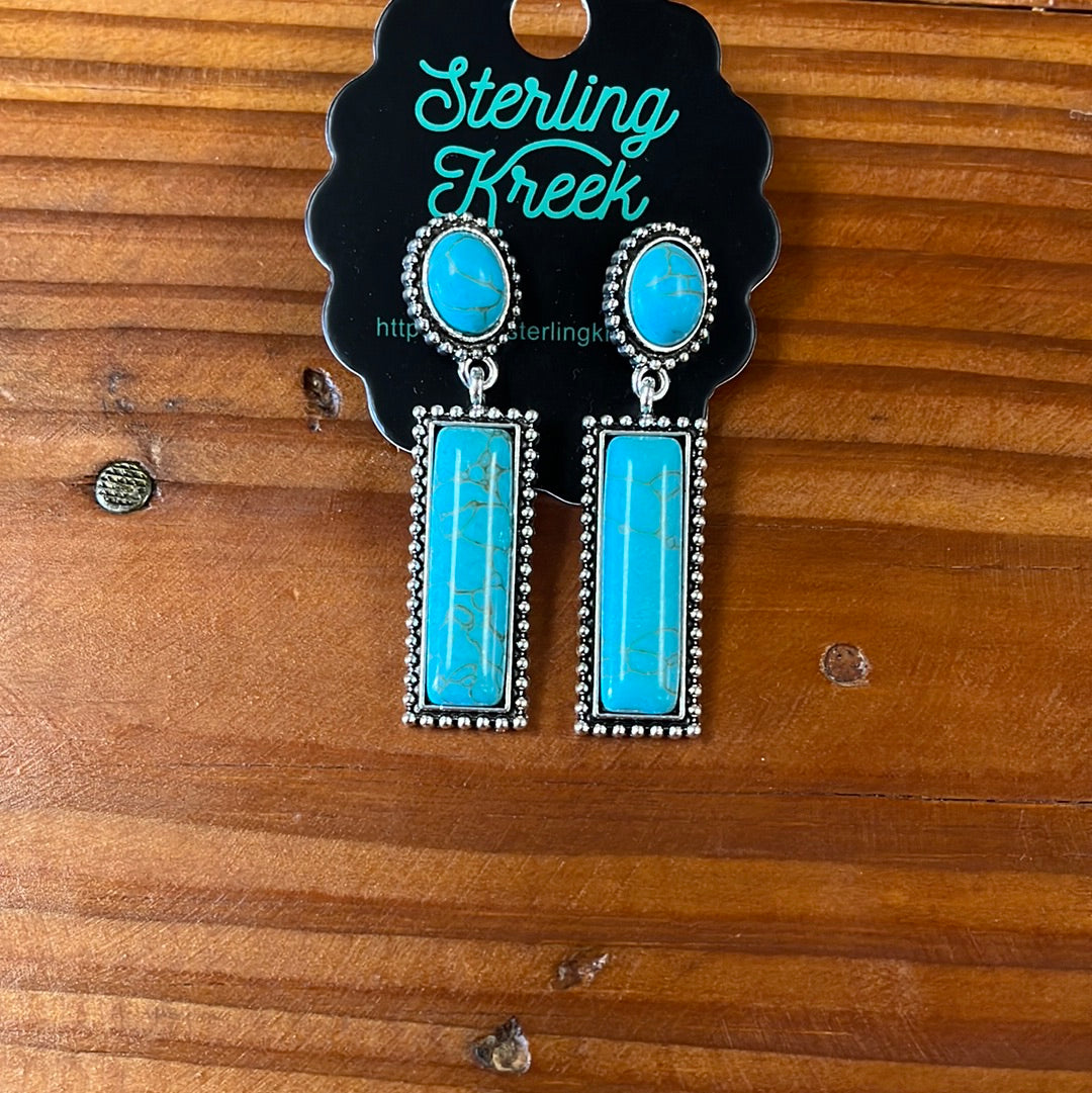 Sioux River Dangle Earrings