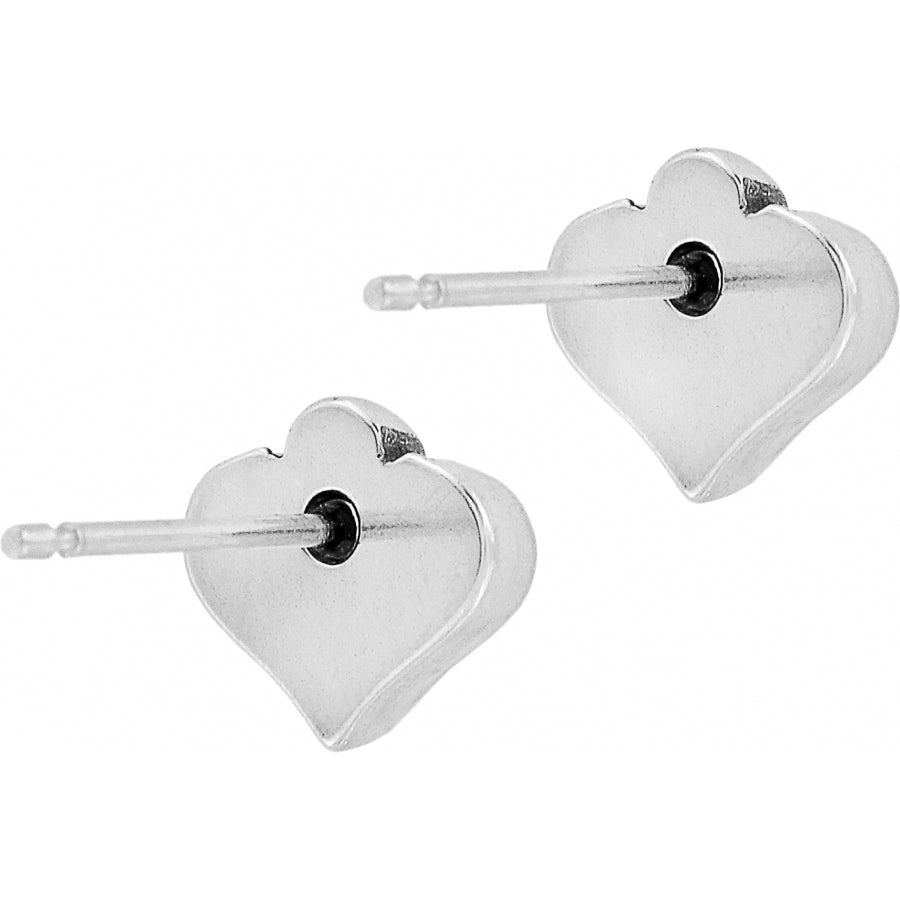 Alcazar Heart Mini Post Earrings