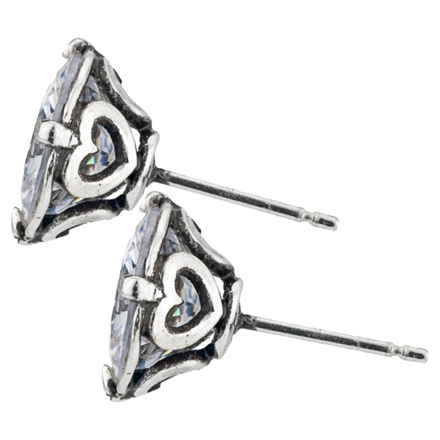 Brilliance 9MM Post Earrings