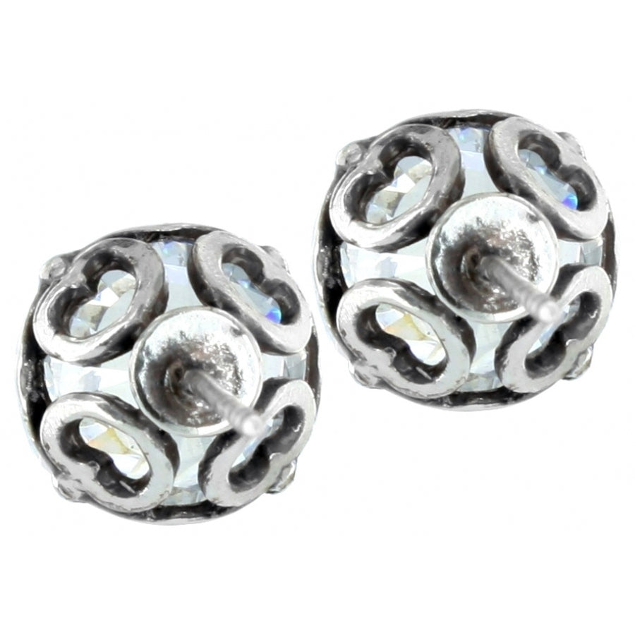 Brilliance 9MM Post Earrings