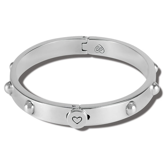 Pretty Tough Groove Hinged Bangle