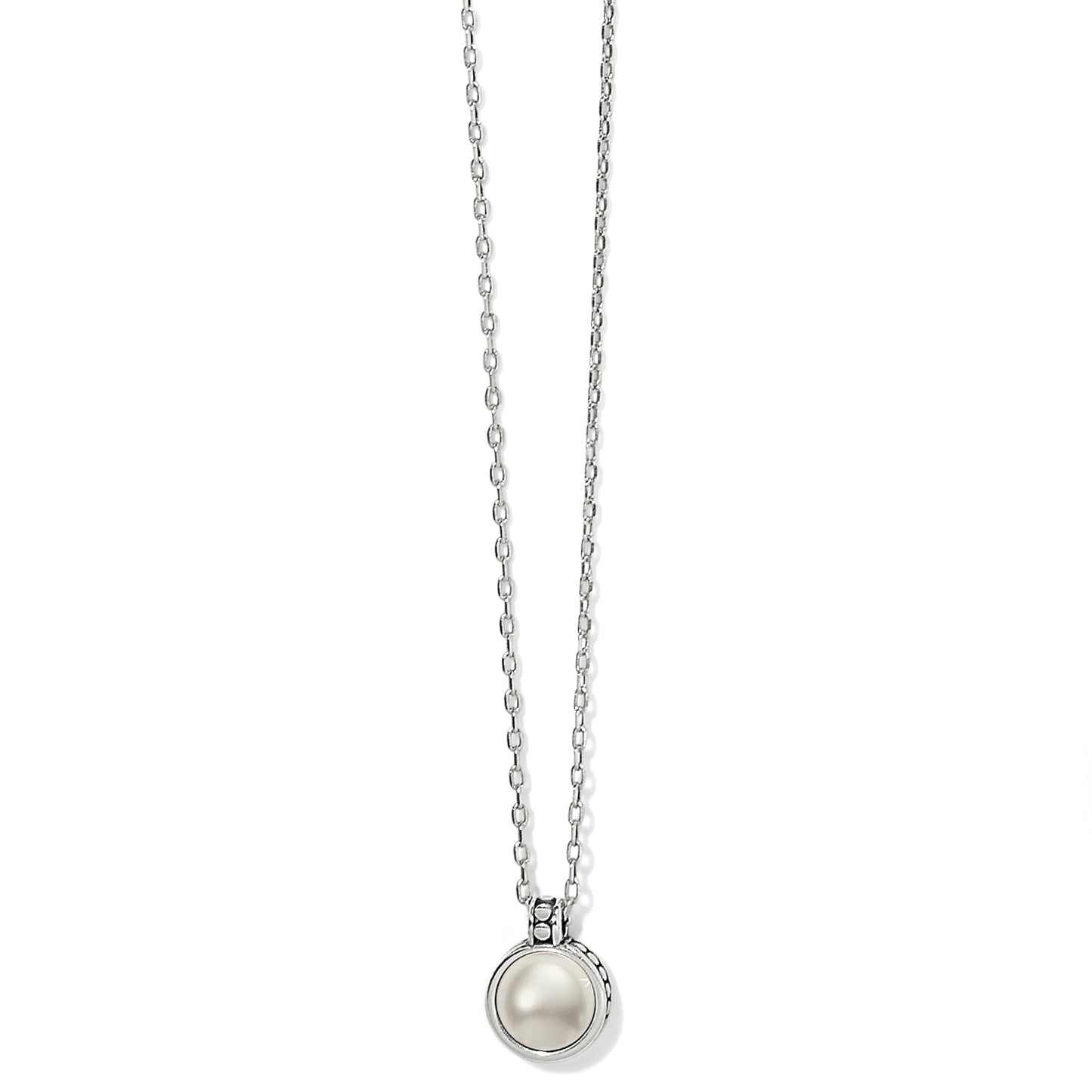 Pebble Dot Pearl Short Necklace