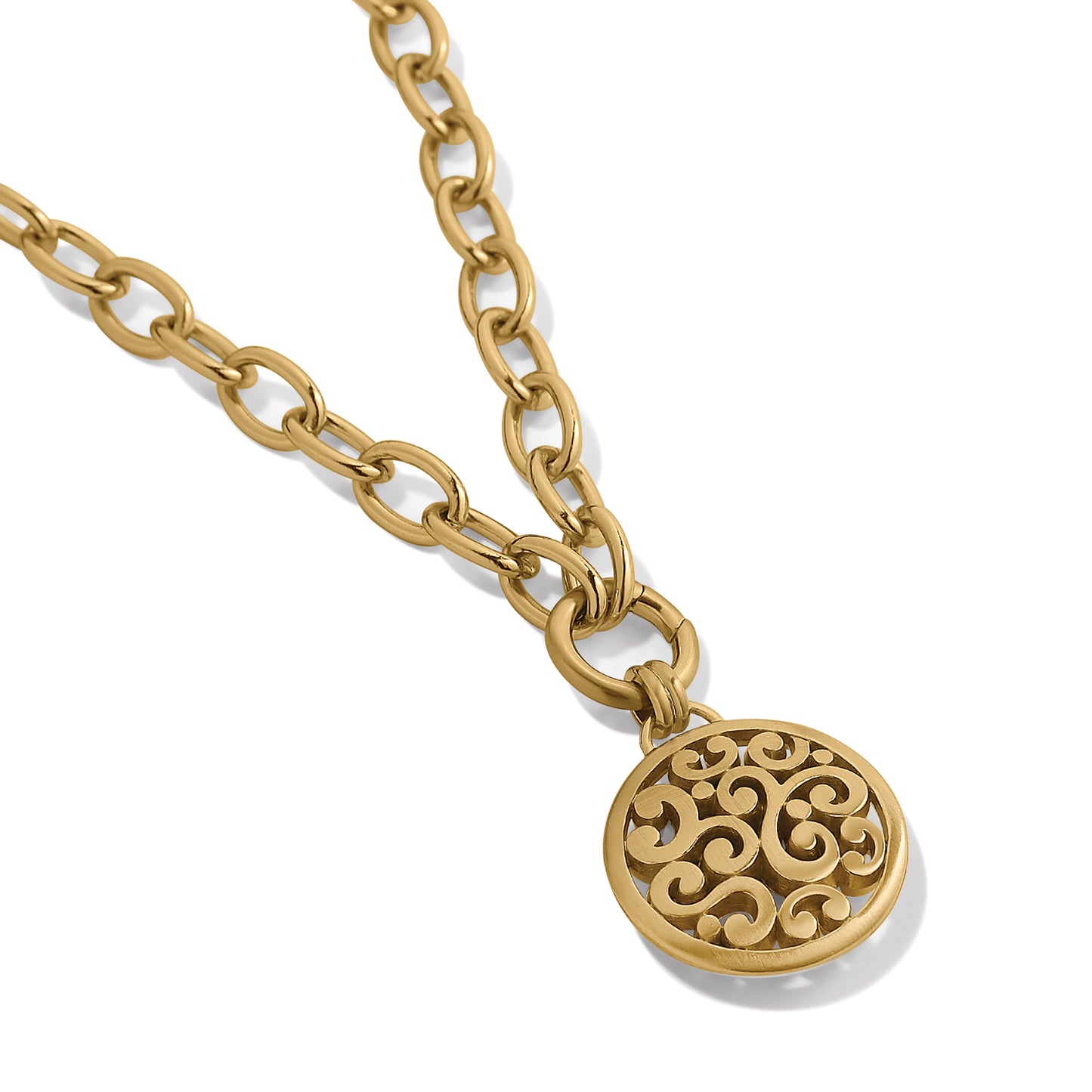 Contempo Medallion Charm Necklace