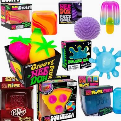 Assorted Squishy Toys Queen's Designs