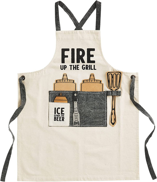 Fire Up the Grill Apron