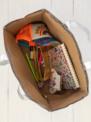 Penny Paper Accessory Pouch- Gold