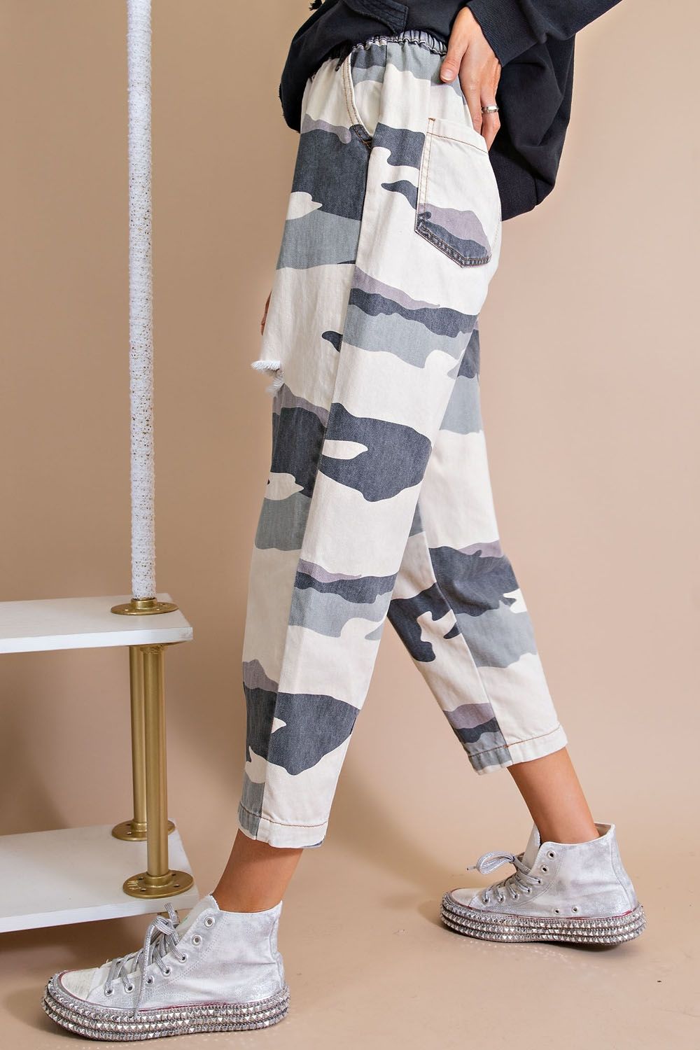 Camo Printed Lounge Pants