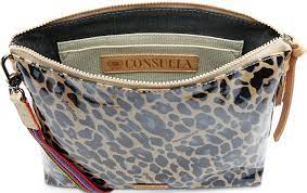 Downtown Crossbody in Blue Jag