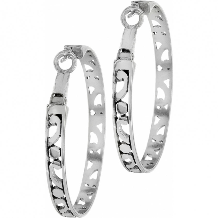 Contempo Large Hoop Earrings