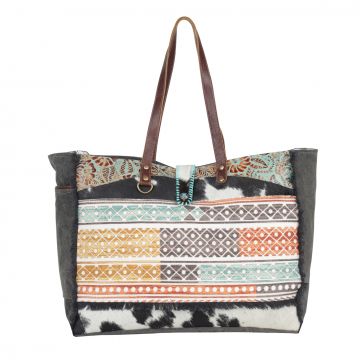 EARTHLY TONES WEEKENDER BAG